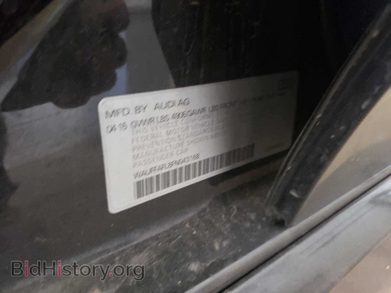 2015 AUDI A4 - VIN: WAUFFAFL8FN043168 - Фото 10
