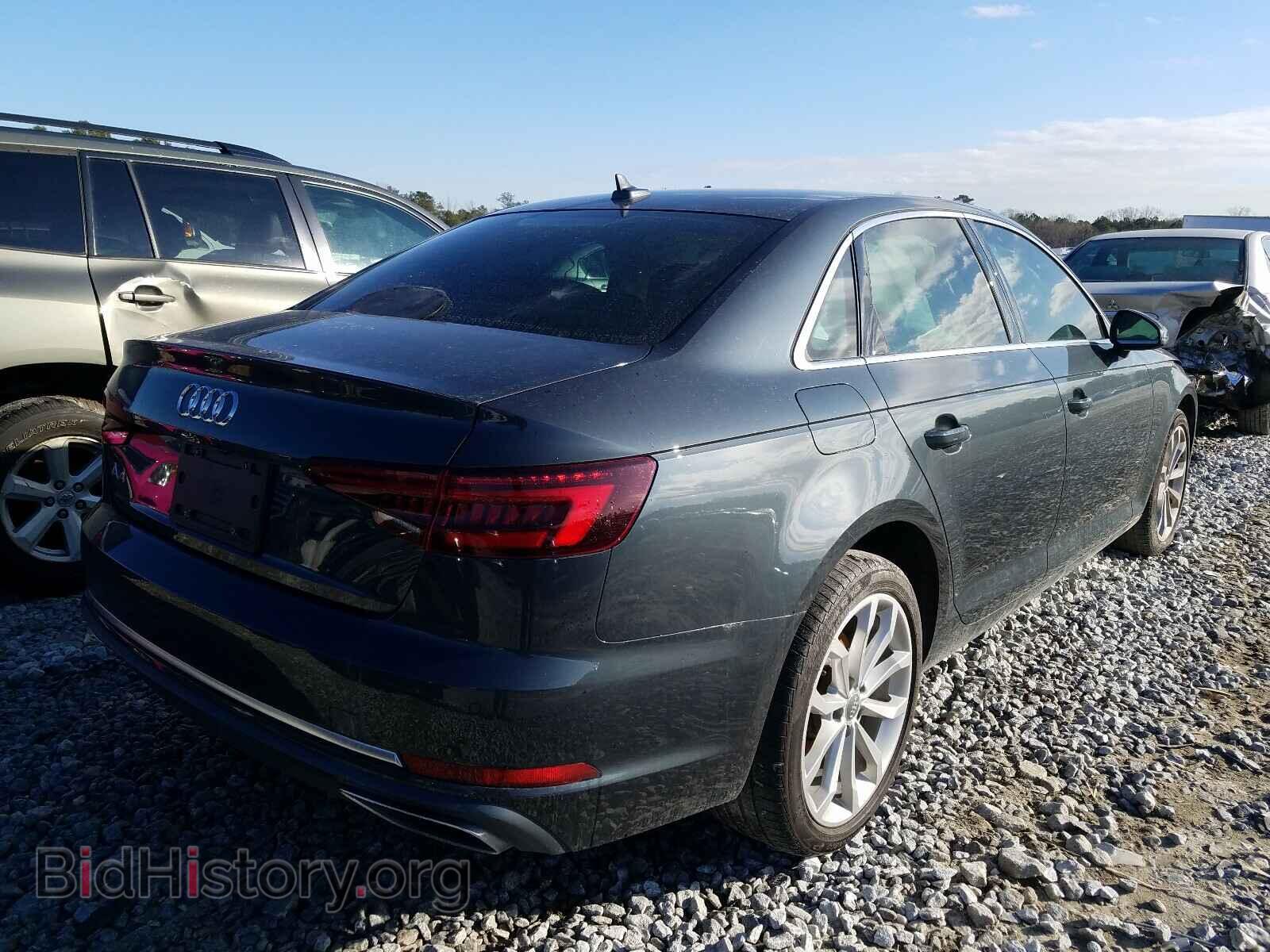 2019 AUDI A4 - VIN: WAUHMAF44KN005406 - Фото 4