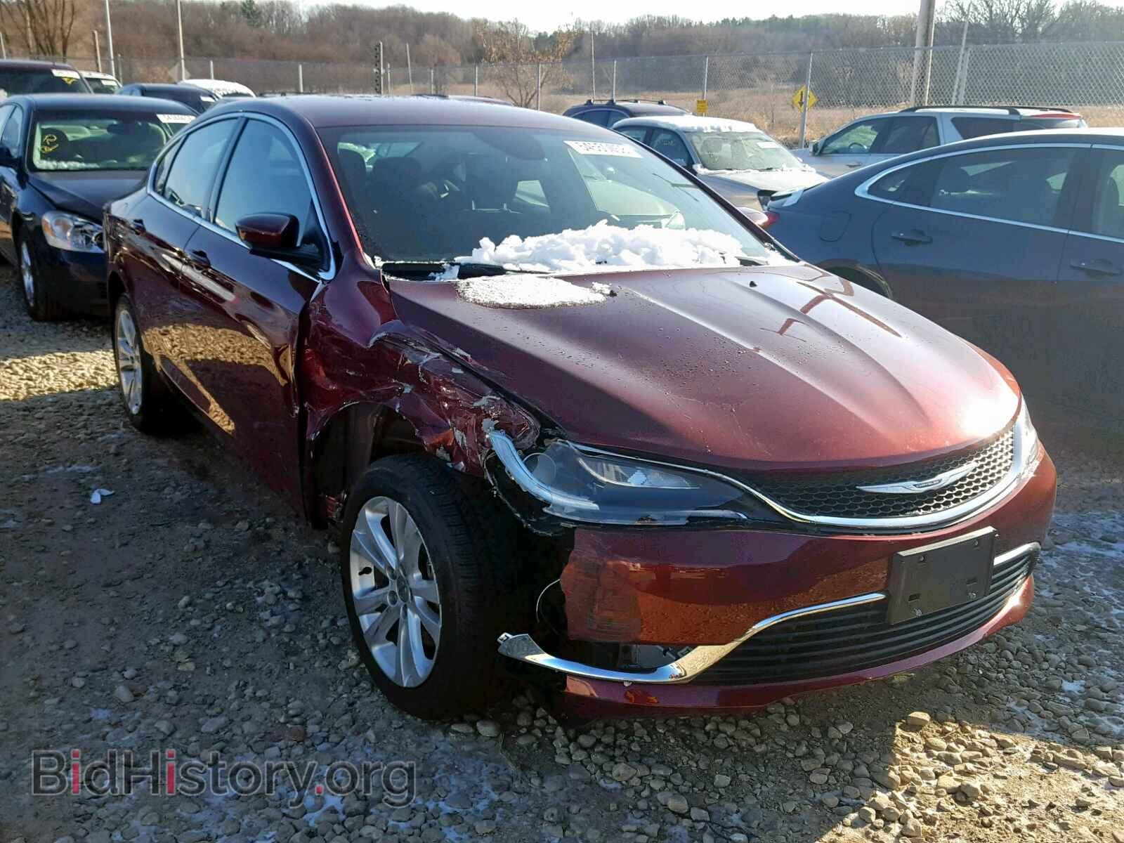 Фотография 1C3CCCAB3FN560195 - CHRYSLER 200 2015
