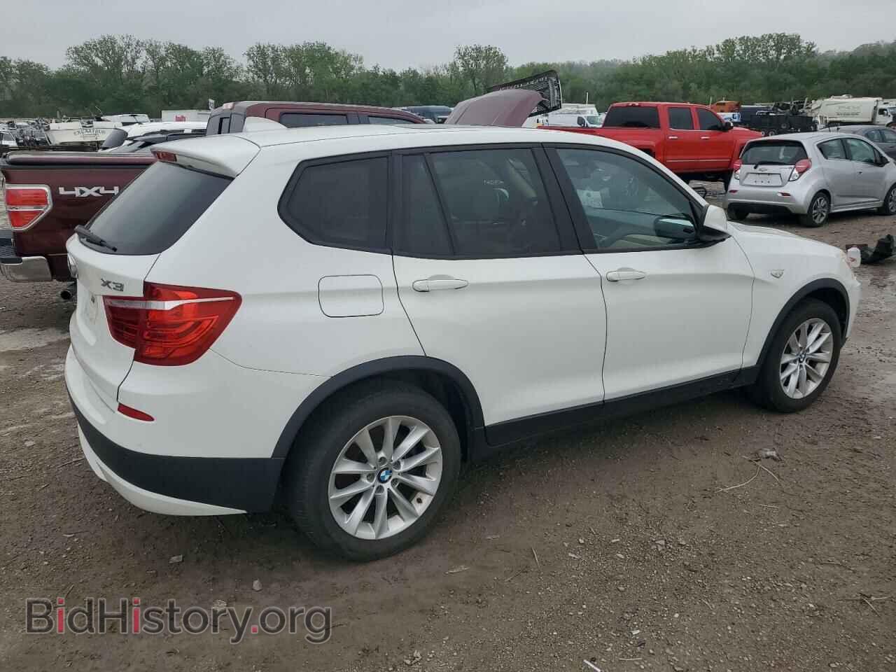 2014 BMW X3 - VIN: 5UXWX9C50E0D23247 - Фото 3