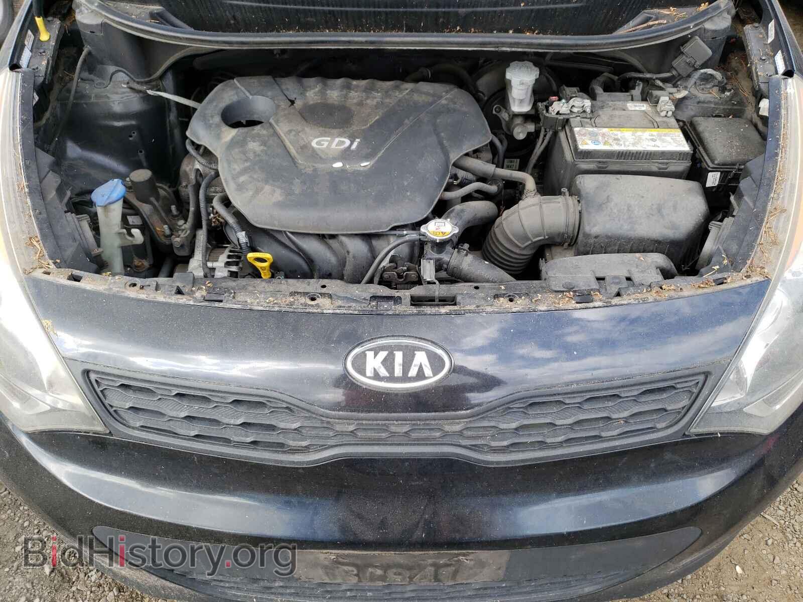 2012 KIA RIO - VIN: KNADM5A38C6016389 - Фото 7