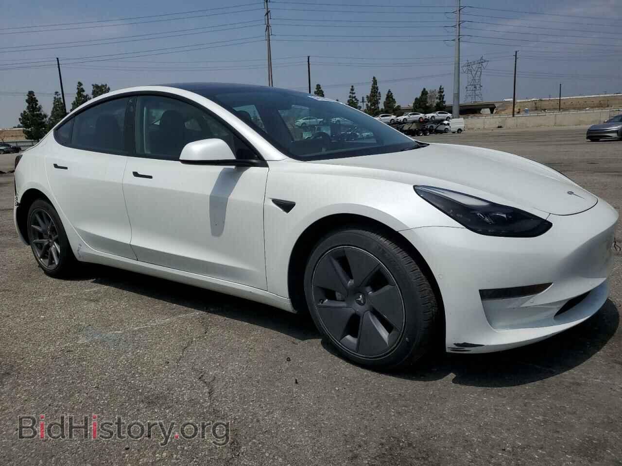 2022 TESLA MODEL 3 - VIN: 5YJ3E1EA2NF345366 - Фото 4