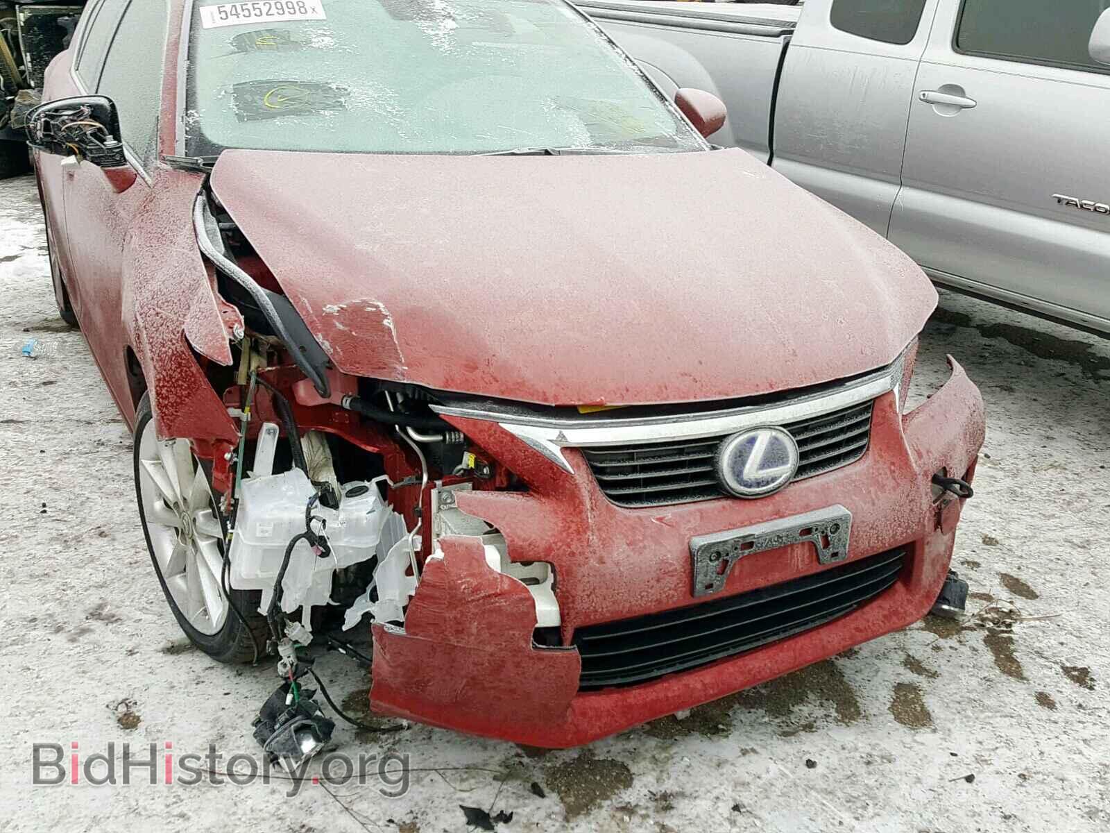 2013 LEXUS CT 200 - VIN: JTHKD5BH9D2153112 - Фото 9