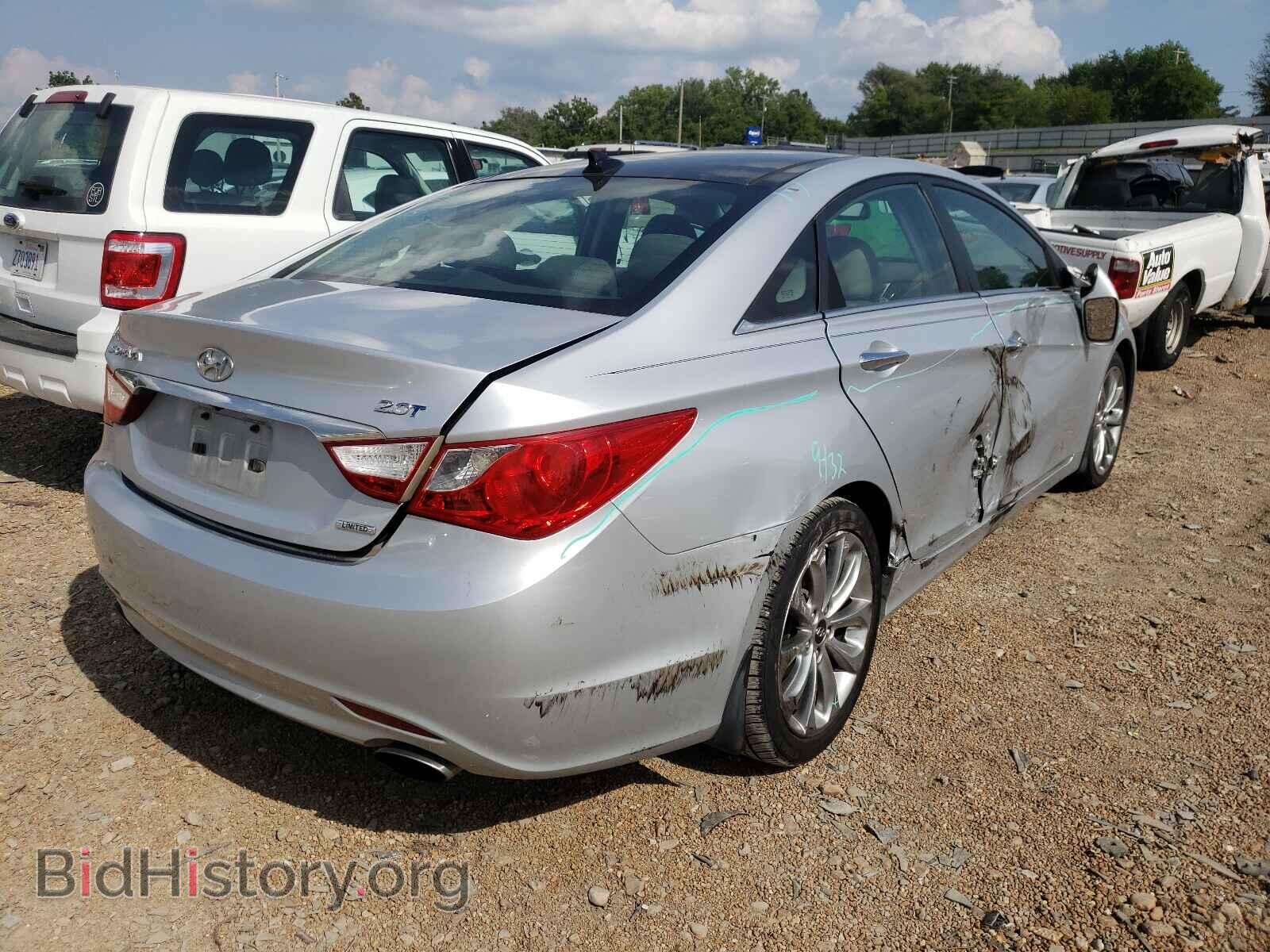 2012 HYUNDAI SONATA - VIN: 5NPEC4AB0CH450422 - Фото 4