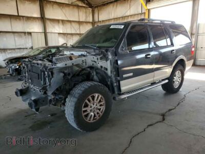 2007 Ford EXPEDITION Eddie Bauer, charcoal — VIN 1FMFU175X7LA39544, Copart