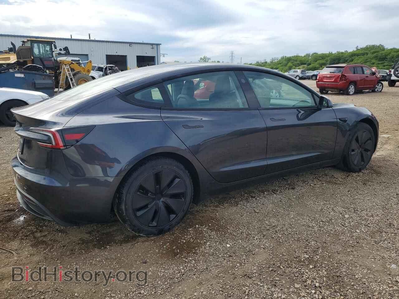 2024 TESLA MODEL 3 - VIN: 5YJ3E1EA7RF772435 - Фото 3