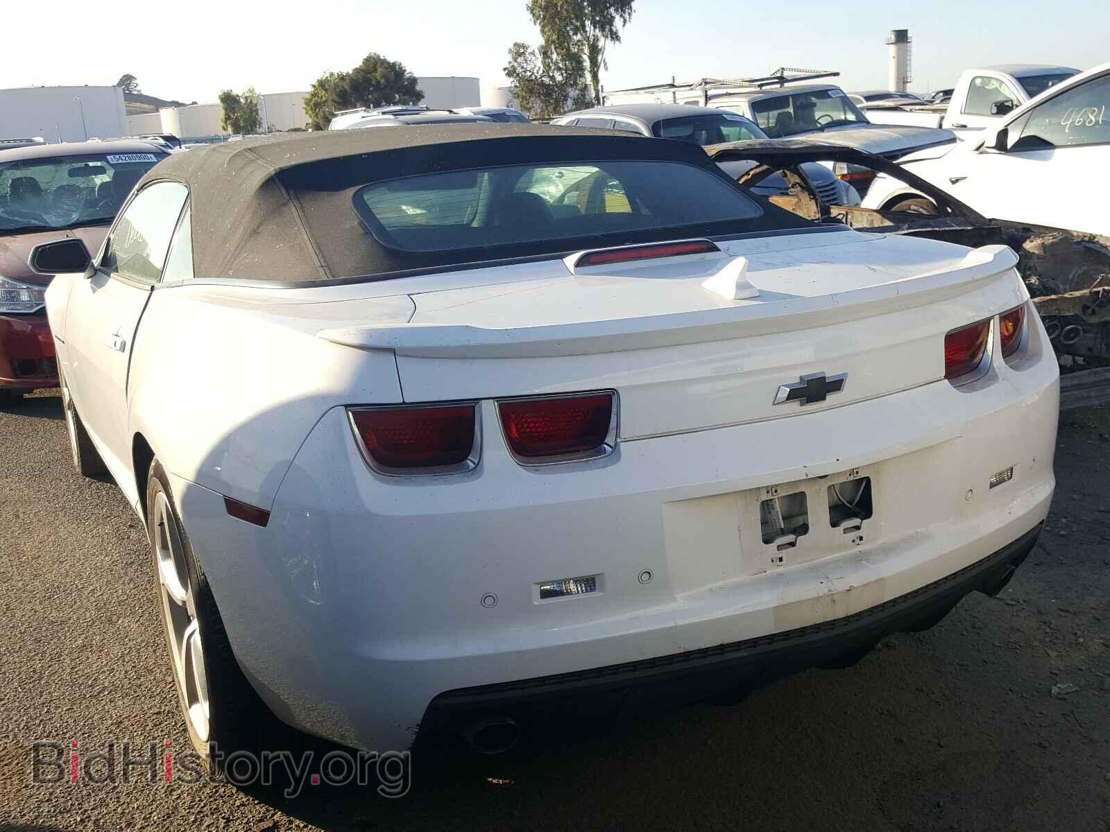 2012 CHEVROLET CAMARO - VIN: 2G1FC3D35C9125540 - Фото 3