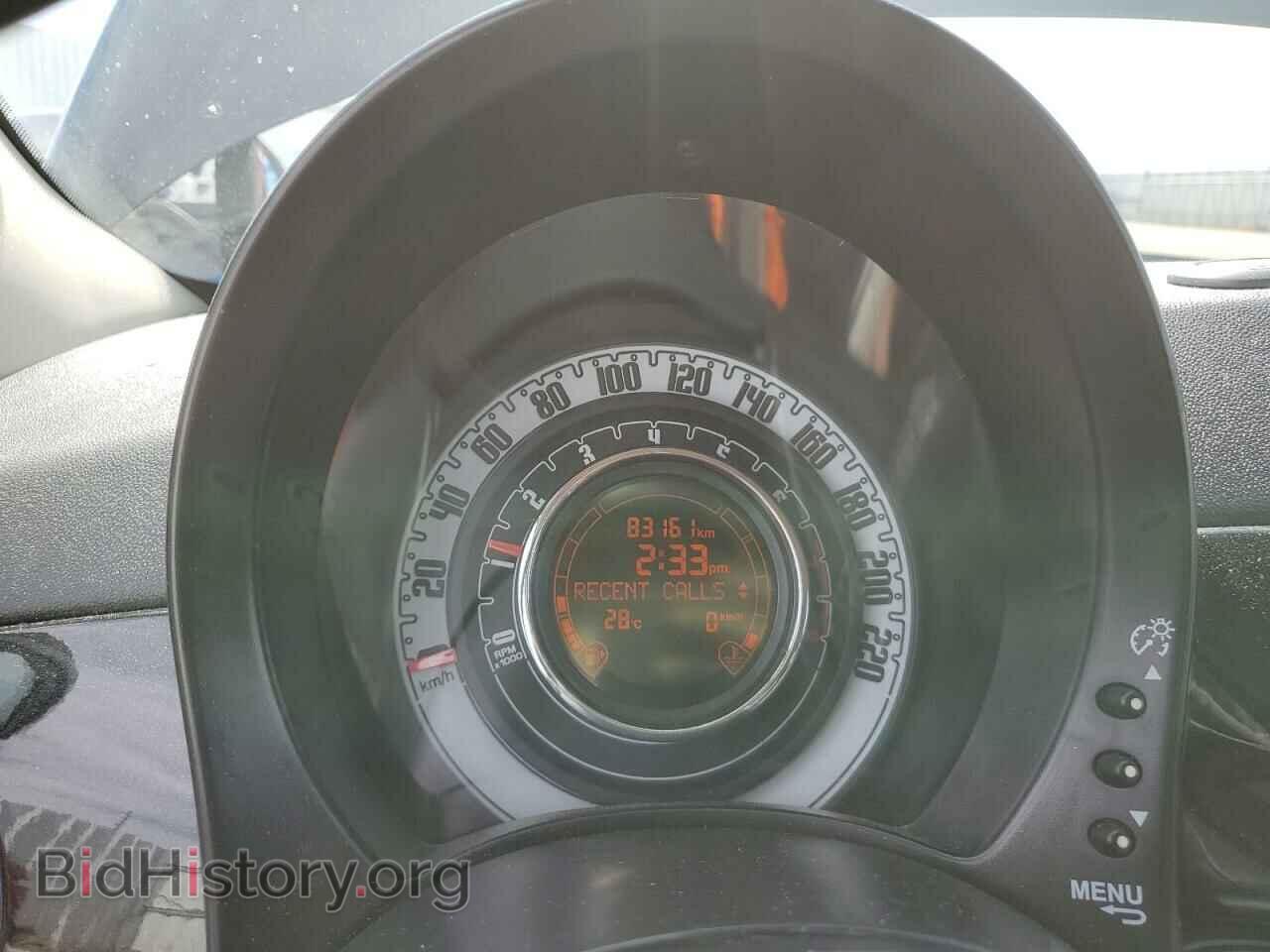 2013 FIAT 500 - VIN: 3C3CFFER3DT606315 - Фото 9