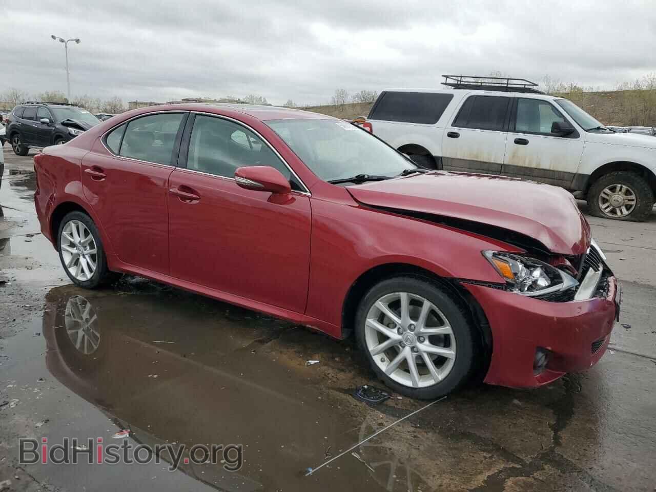 2012 LEXUS IS - VIN: JTHCF5C21C5057870 - Фото 4