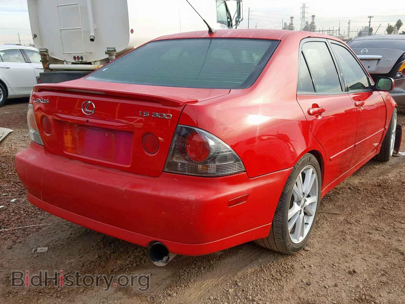2002 LEXUS IS - VIN: JTHBD192420037979 - Фото 4