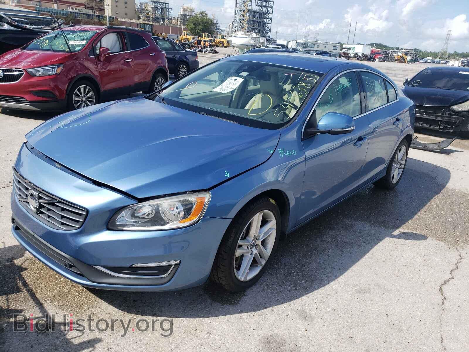 2014 VOLVO S60 - VIN: YV1612FS7E1291619 - Фото 2