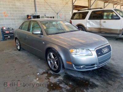 2007 Audi A4 A4 2.0T QU, серебристый — VIN WAUDF78E57A097349, Copart