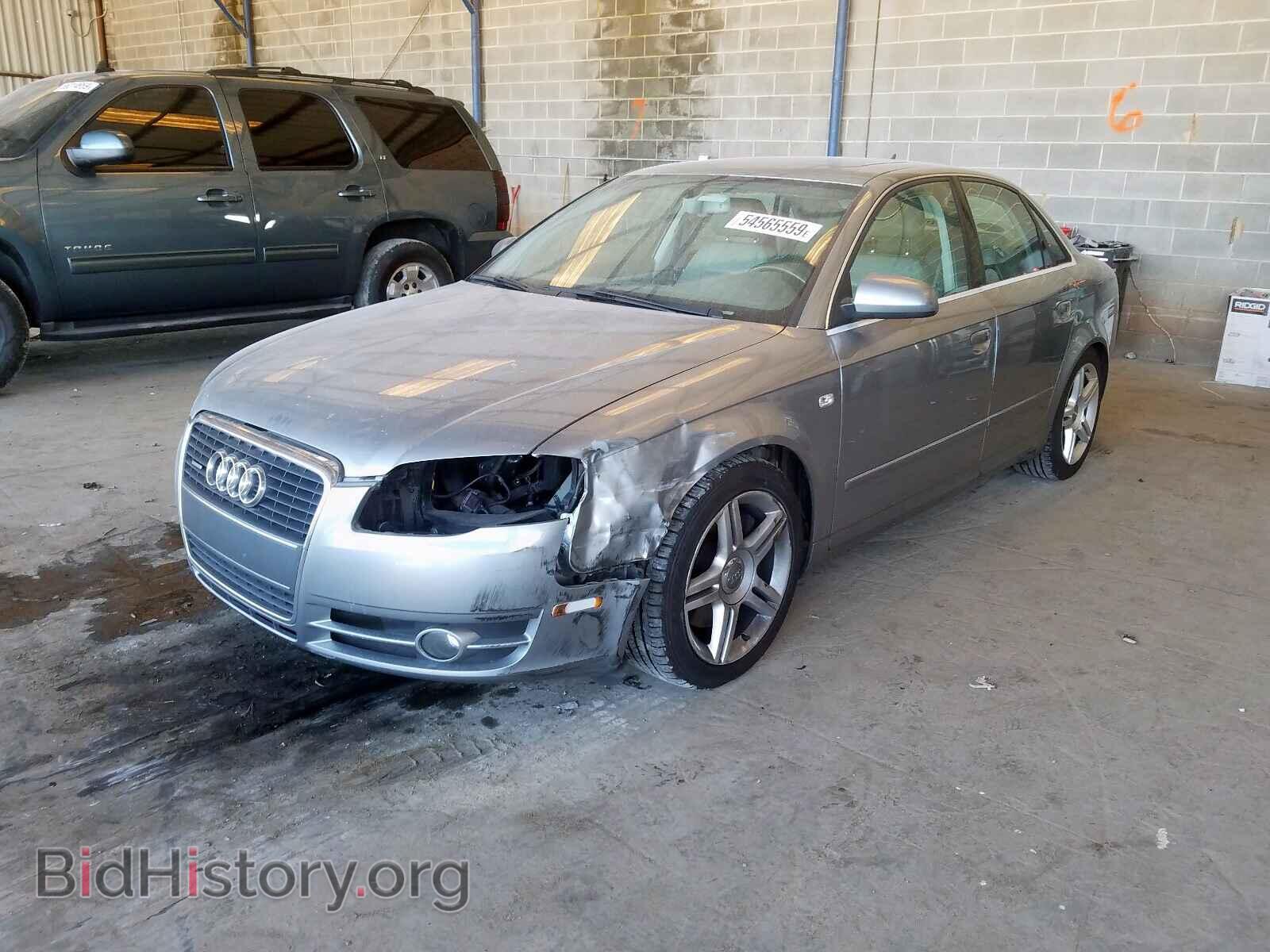 2007 AUDI A4 - VIN: WAUDF78E57A097349 - Фото 2