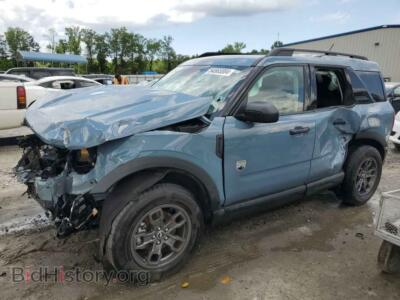 2021 Ford BRONCO Big Bend, синий — VIN 3FMCR9B68MRB29436, Copart