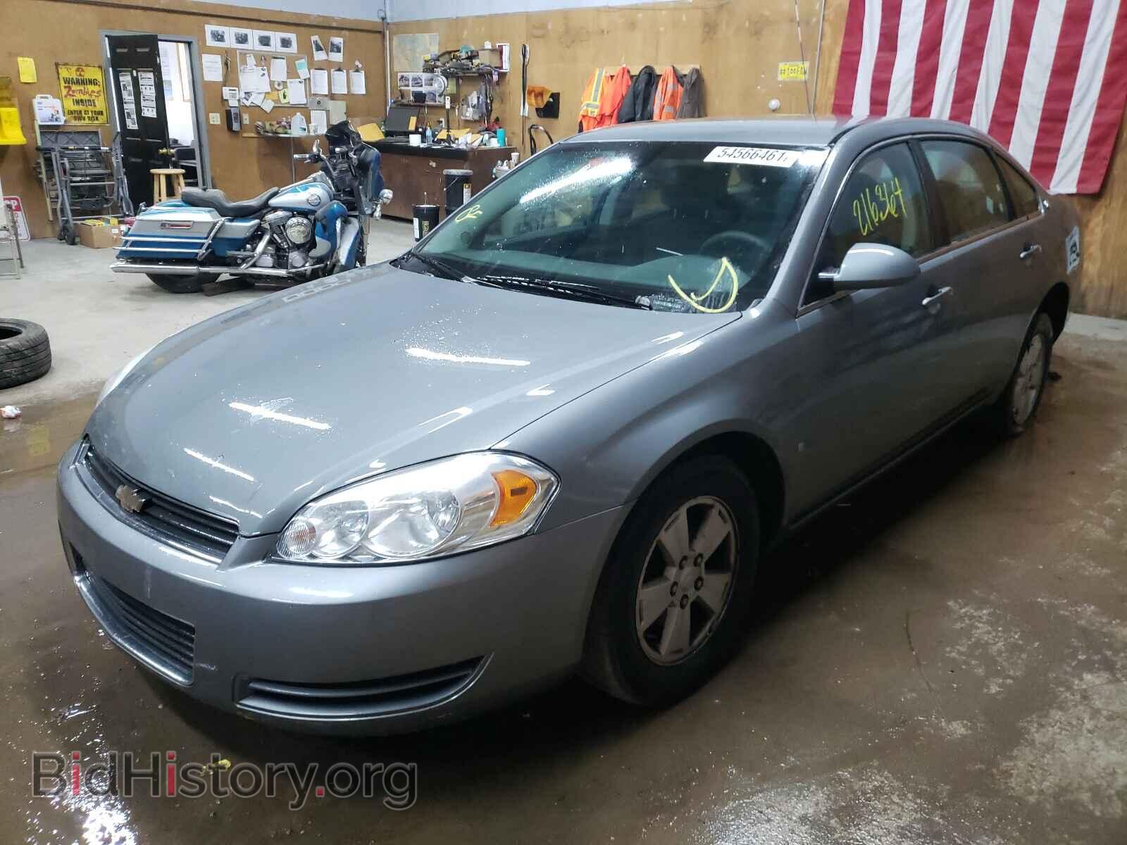 2008 CHEVROLET IMPALA - VIN: 2G1WT55K089261163 - Фото 2