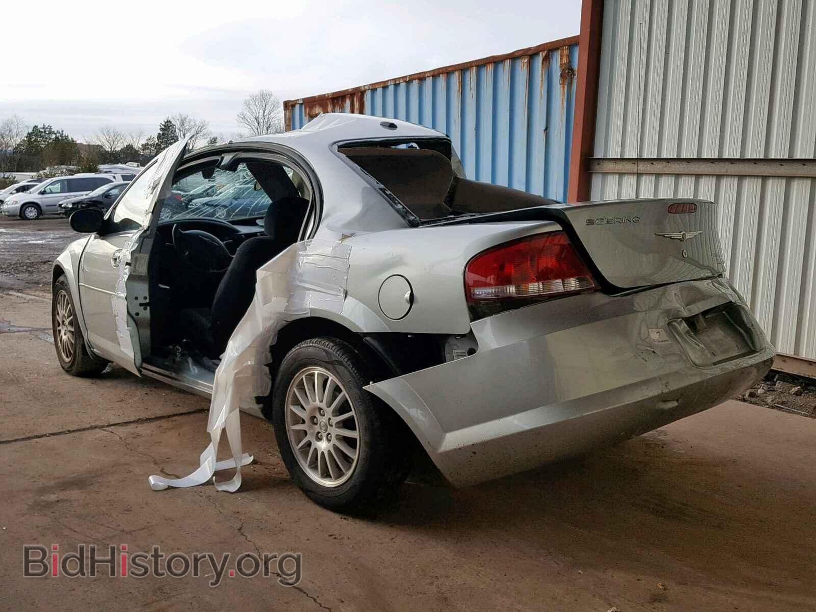 2006 CHRYSLER SEBRING - VIN: 1C3EL46X26N215839 - Фото 3