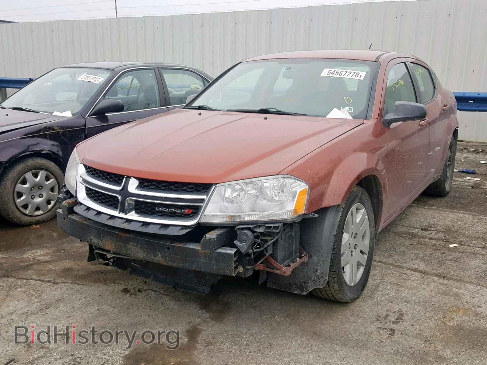 2012 DODGE AVENGER - VIN: 1C3CDZAB4CN199605 - Фото 2