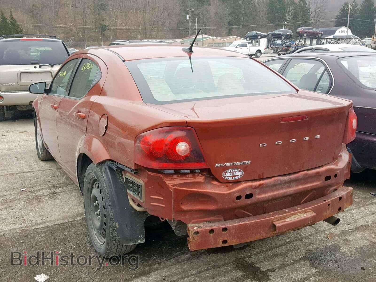 2012 DODGE AVENGER - VIN: 1C3CDZAB4CN199605 - Фото 3