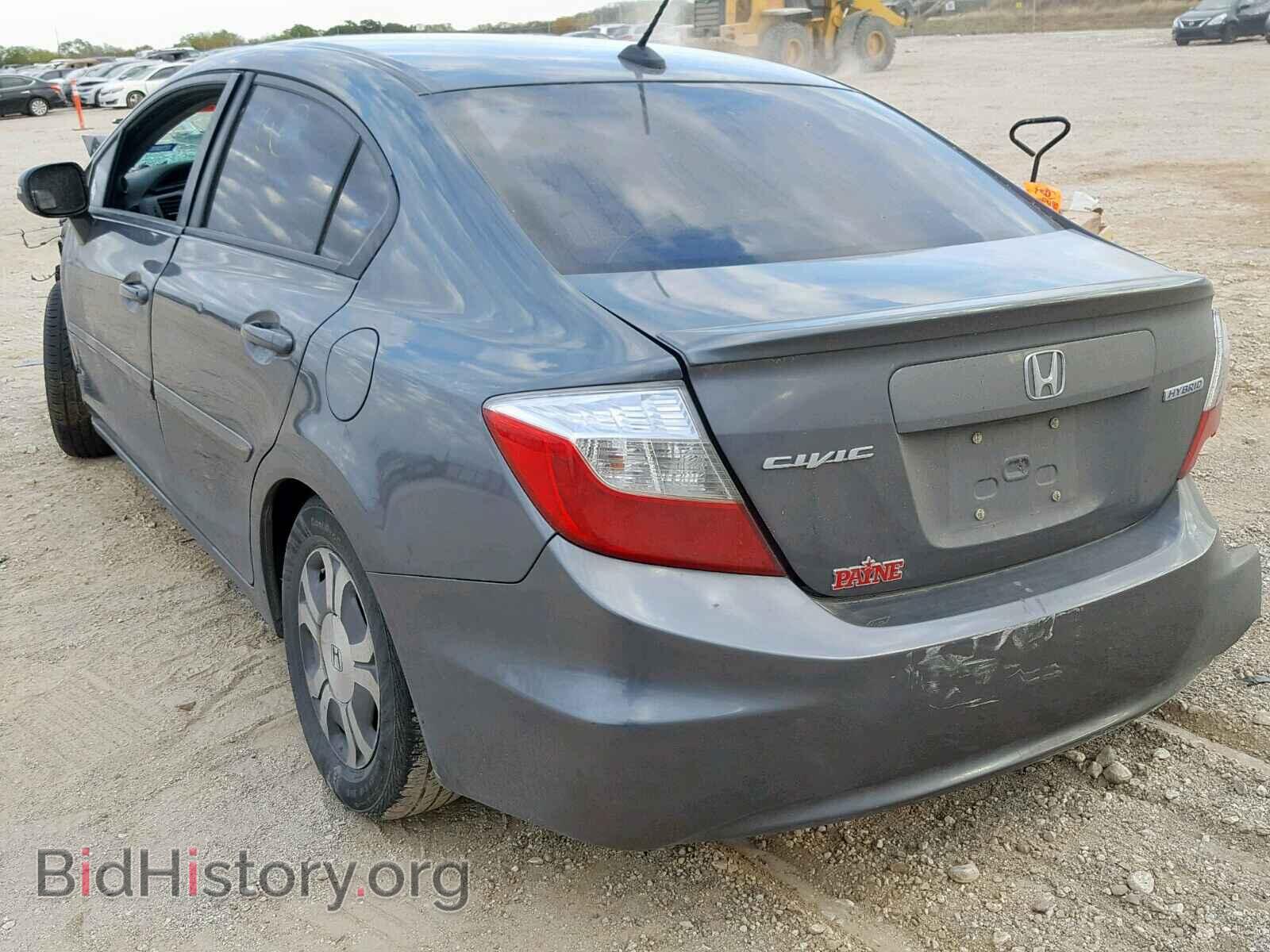 2012 HONDA CIVIC - VIN: JHMFB4F31CS001100 - Photo 3