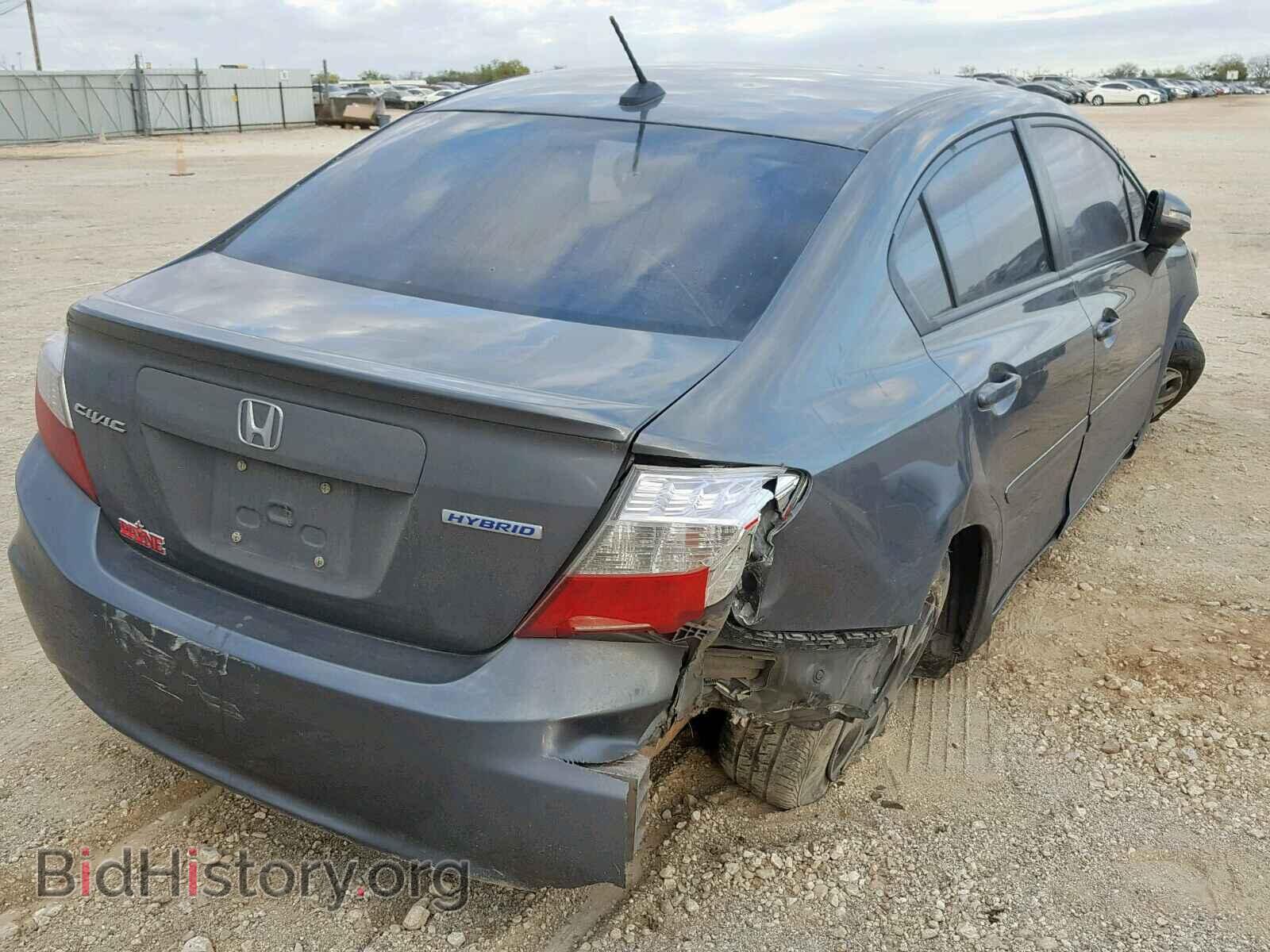2012 HONDA CIVIC - VIN: JHMFB4F31CS001100 - Photo 4