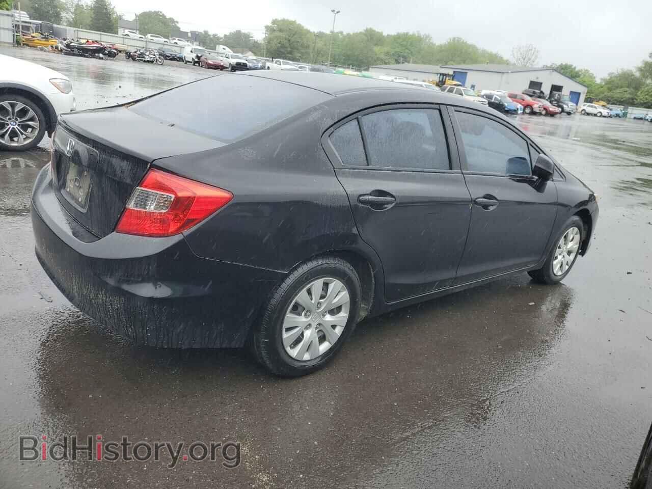 2012 HONDA CIVIC - VIN: 19XFB2F57CE370005 - Фото 3