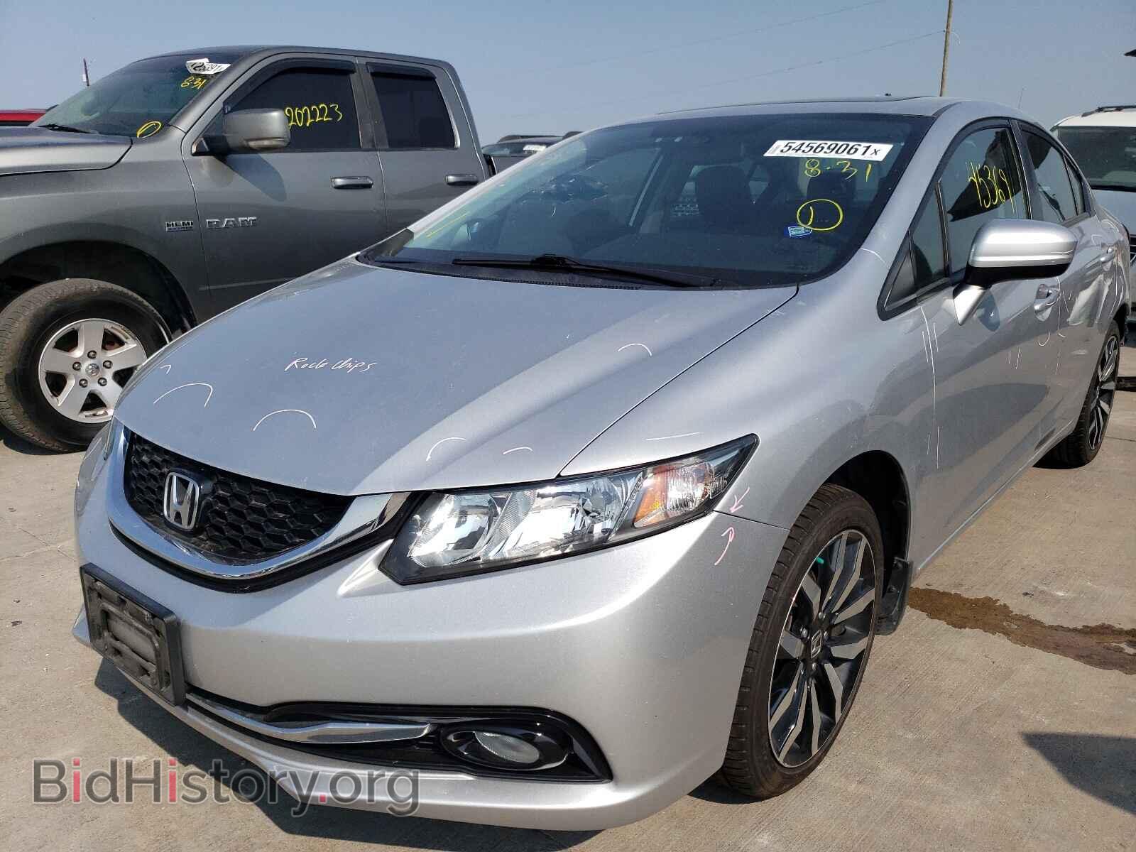 2015 HONDA CIVIC - VIN: 19XFB2F99FE048165 - Фото 2