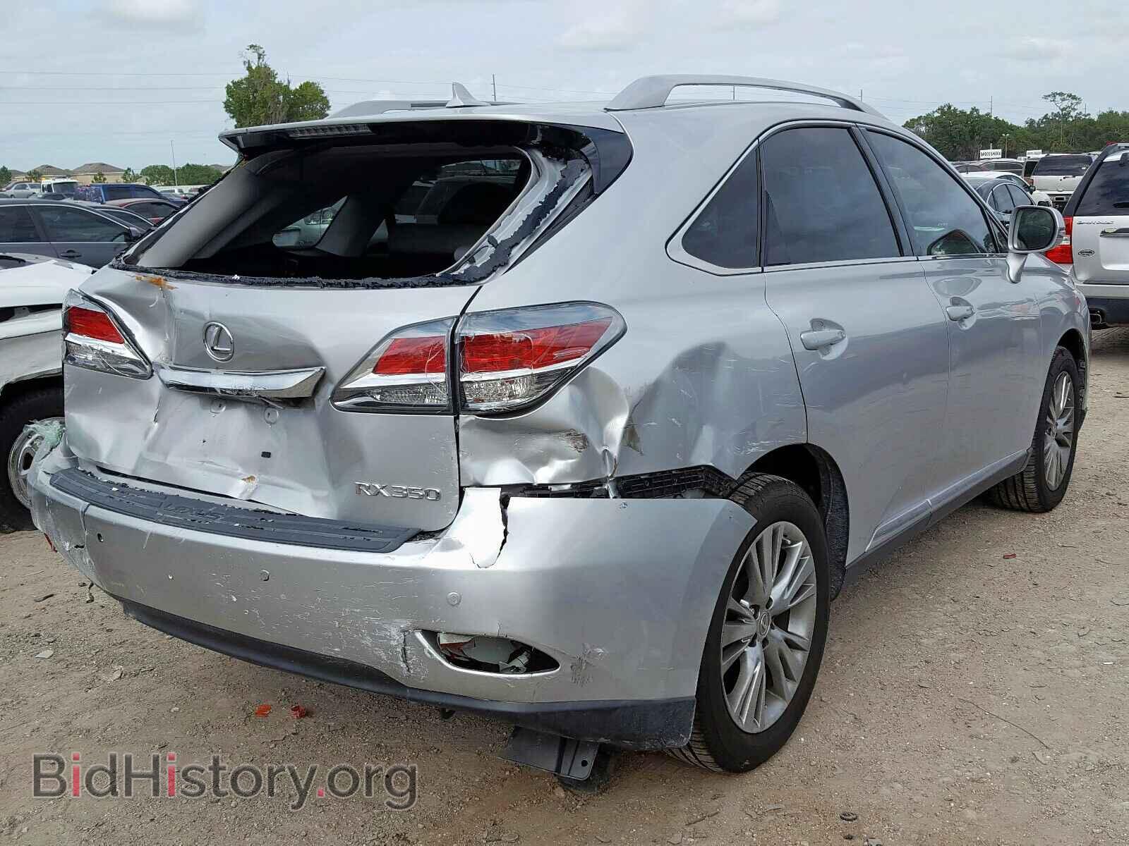 2013 LEXUS RX 350 - VIN: 2T2ZK1BA7DC091174 - Фото 4