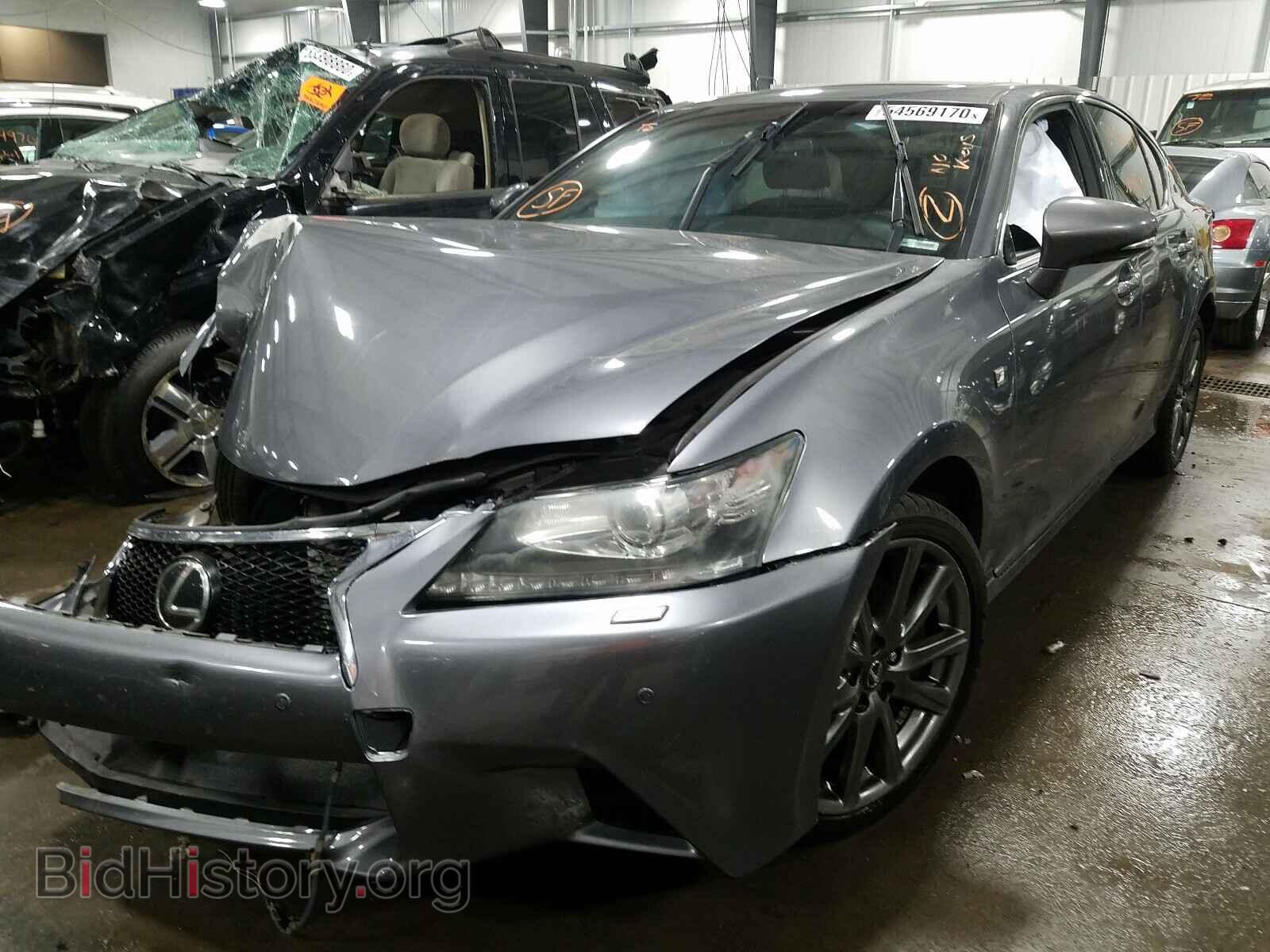 2013 LEXUS GS350 - VIN: JTHCE1BL2D5008734 - Фото 2