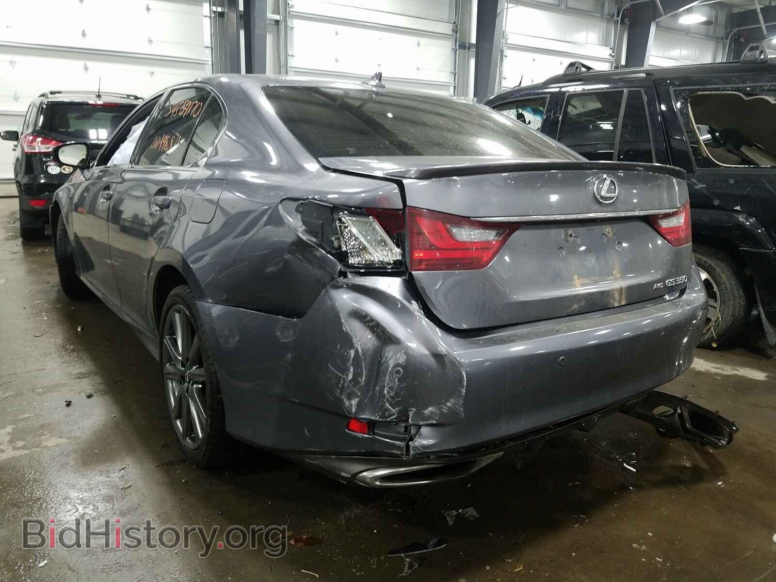 2013 LEXUS GS350 - VIN: JTHCE1BL2D5008734 - Фото 3