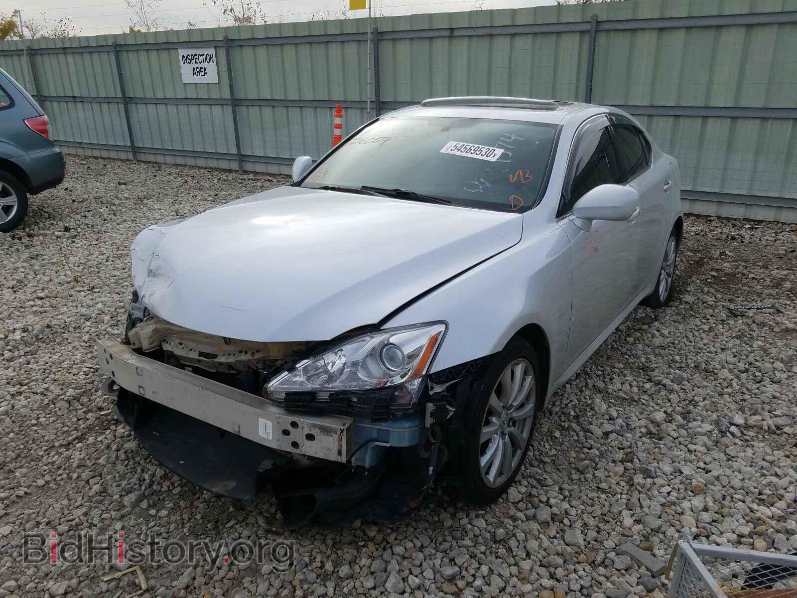 2008 LEXUS IS - VIN: JTHCK262685026059 - Фото 2