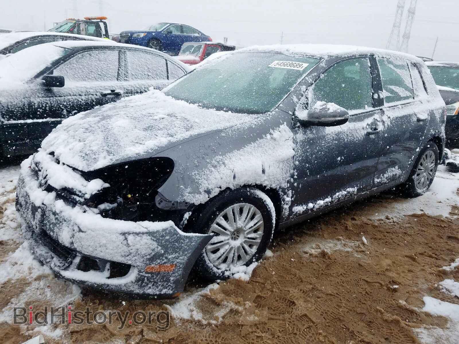 2014 VOLKSWAGEN GOLF - VIN: WVWDB7AJ3EW004429 - Фото 2