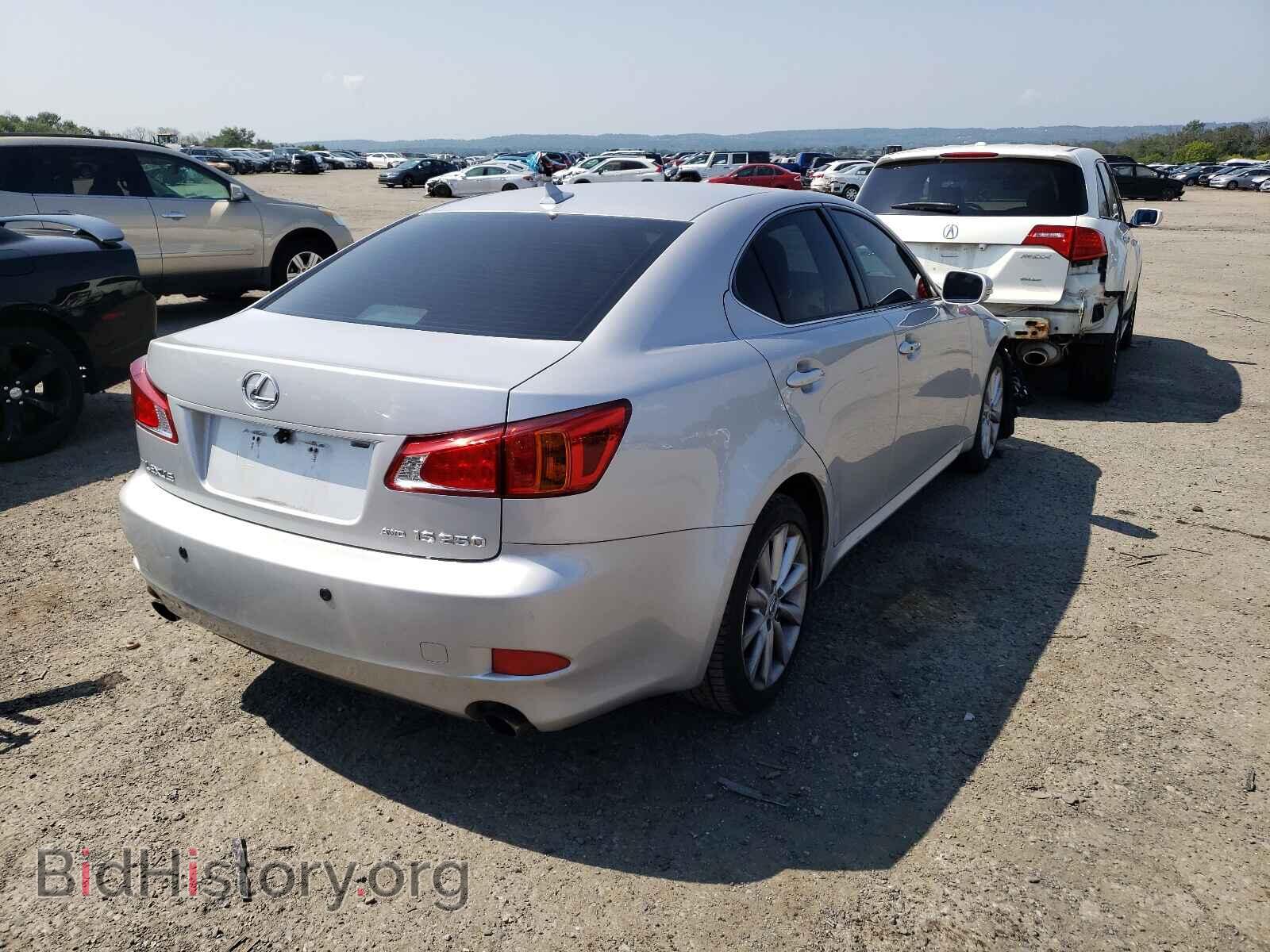 2009 LEXUS IS - VIN: JTHCK262392029682 - Фото 4