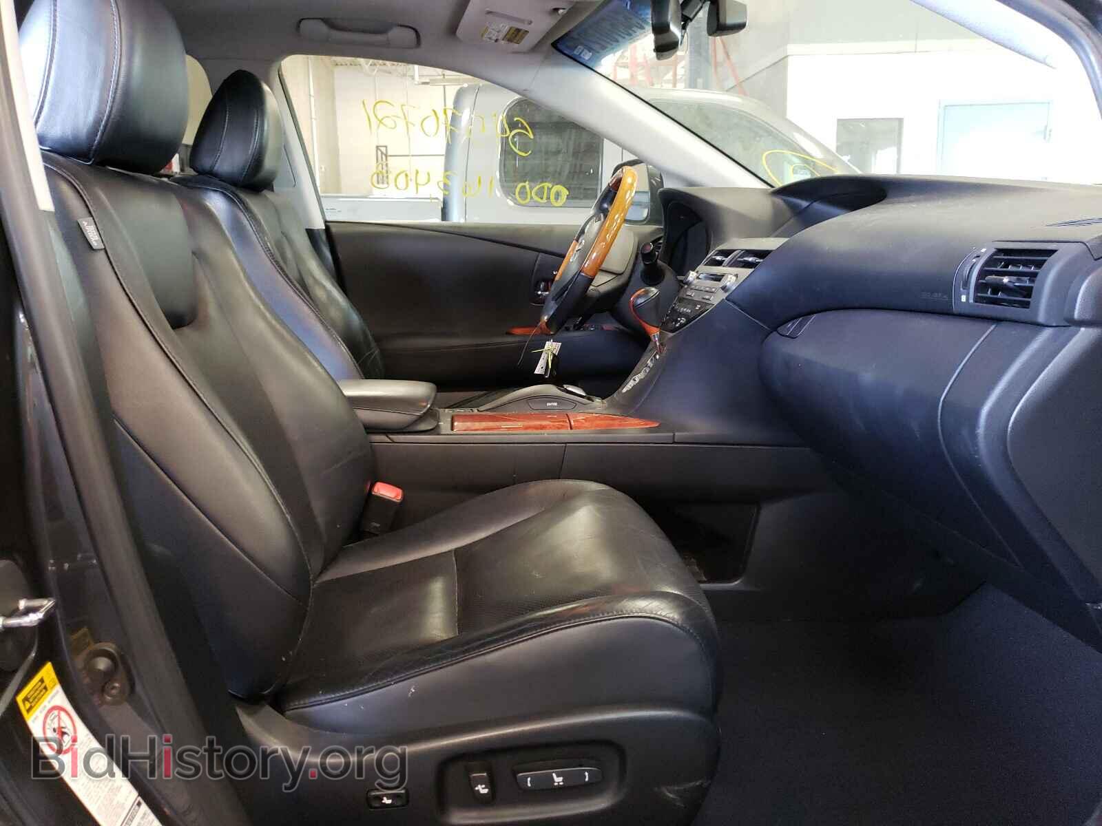 2010 LEXUS RX350 - VIN: 2T2BK1BA6AC027494 - Фото 5