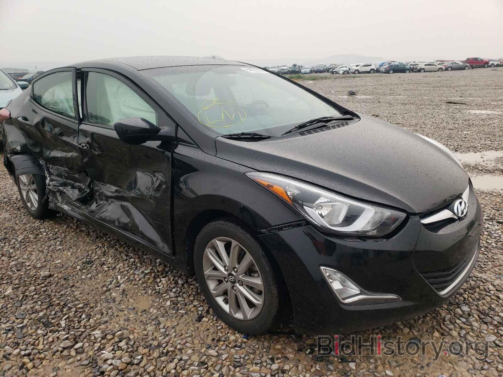 Photo KMHDH4AE7GU474974 - HYUNDAI ELANTRA 2016