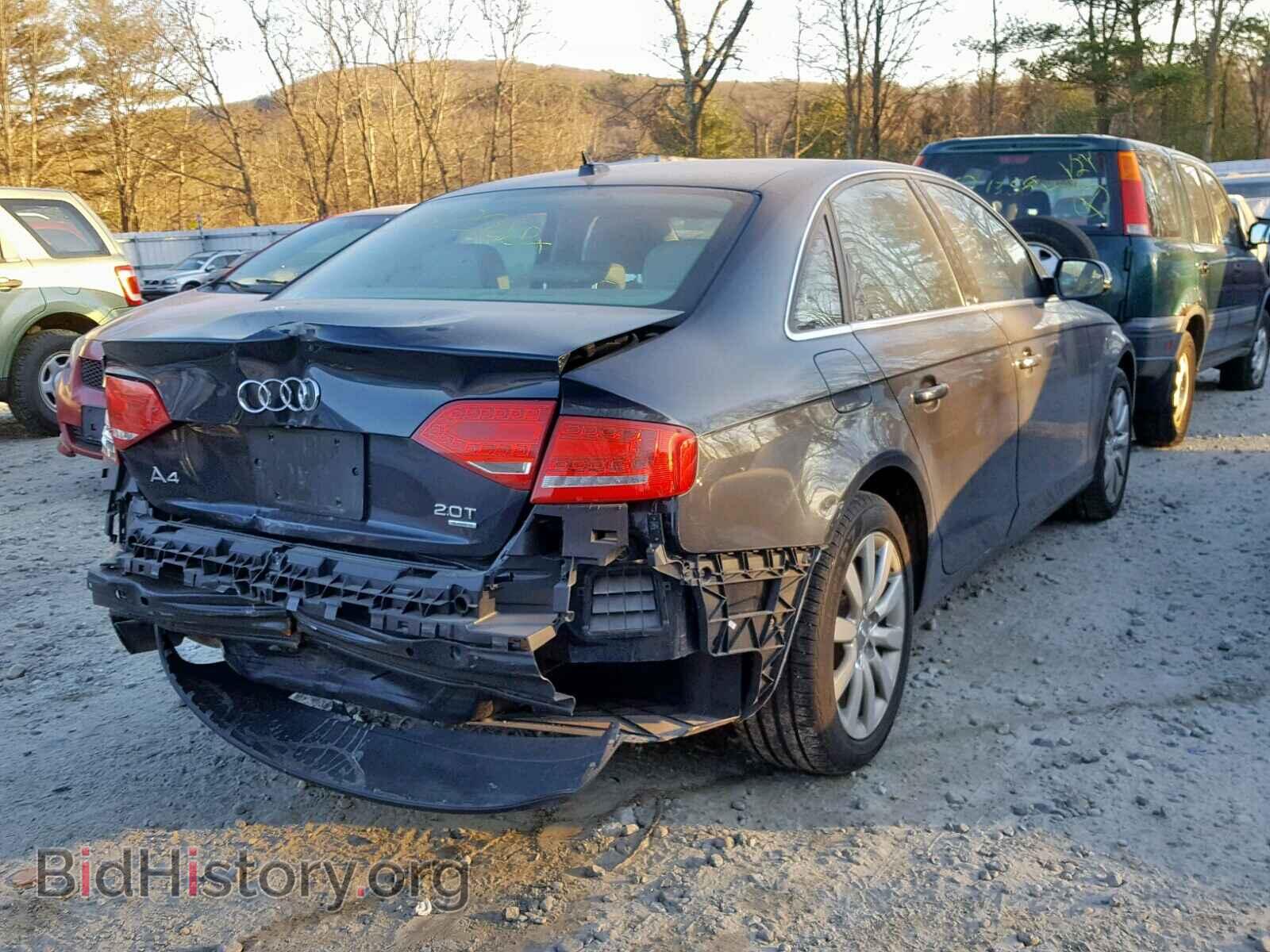 2012 AUDI A4 - VIN: WAUBFAFL9CN002817 - Фото 4