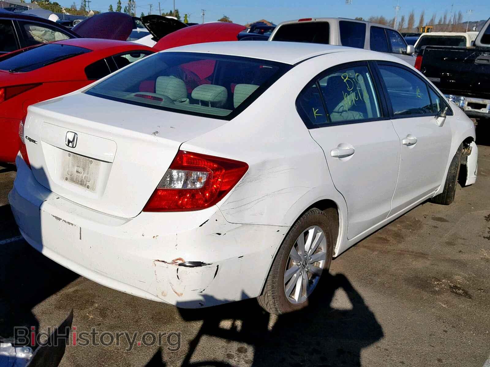 2012 HONDA CIVIC - VIN: 2HGFB2F89CH548450 - Фото 4
