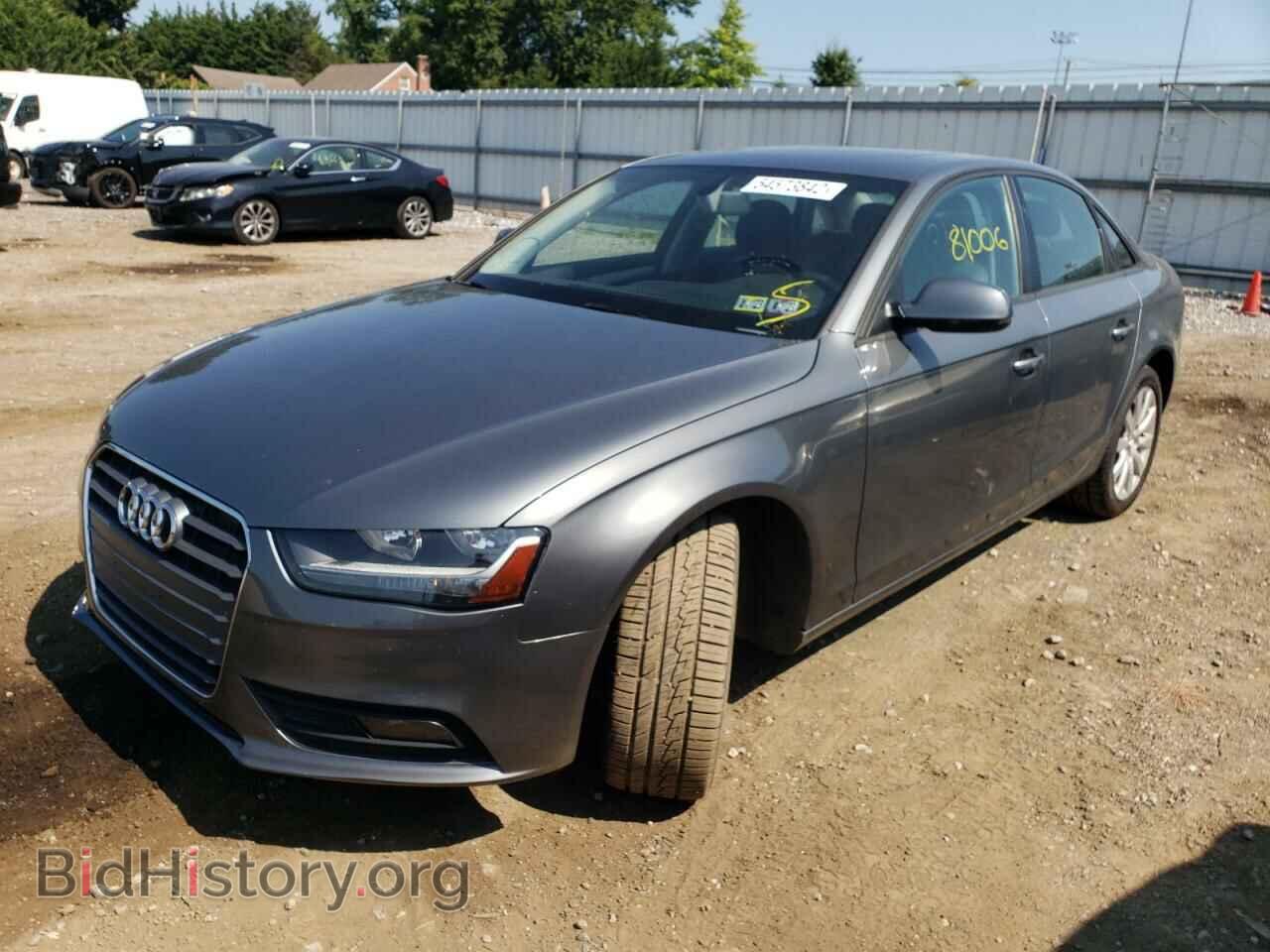 2014 AUDI A4 - VIN: WAUAFAFL0EN000971 - Фото 2