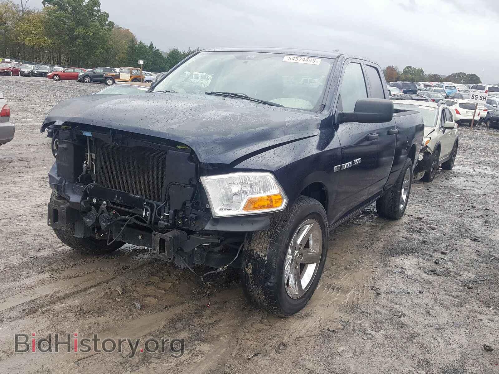 2012 DODGE RAM 1500 S - VIN: 1C6RD6FT6CS196848 - Фото 2