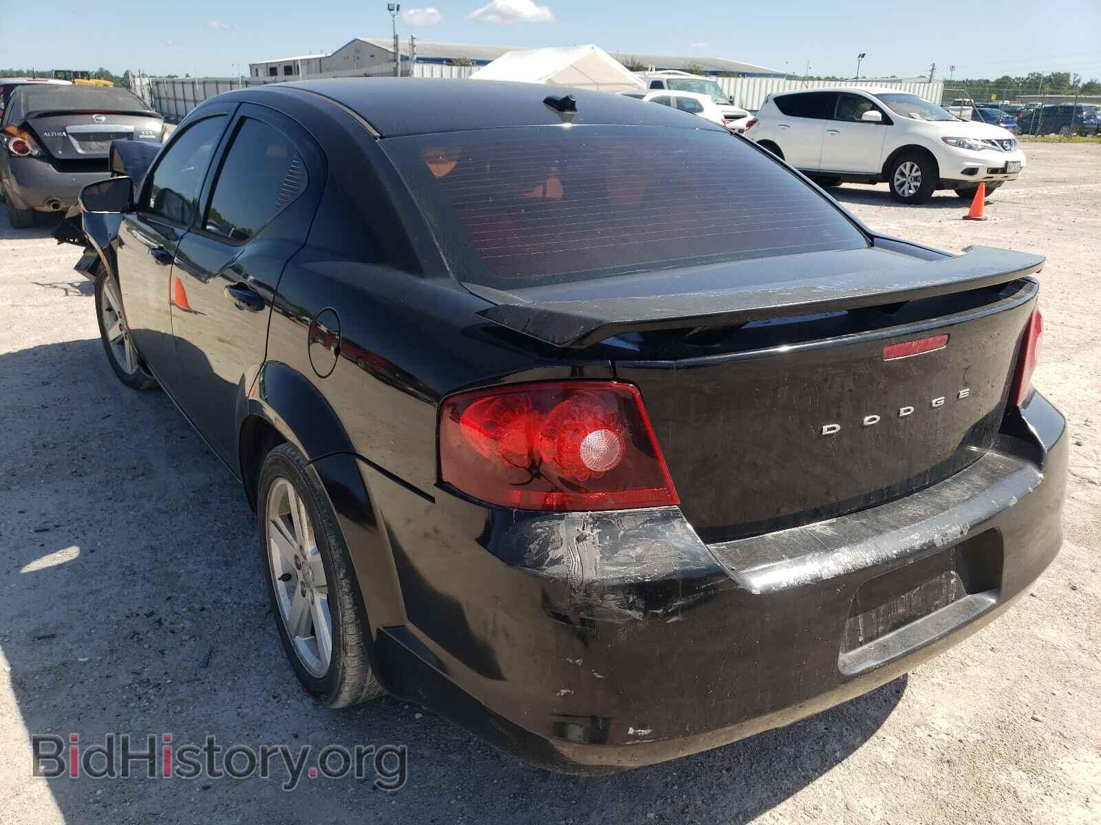 2013 DODGE AVENGER - VIN: 1C3CDZCB9DN740193 - Фото 3