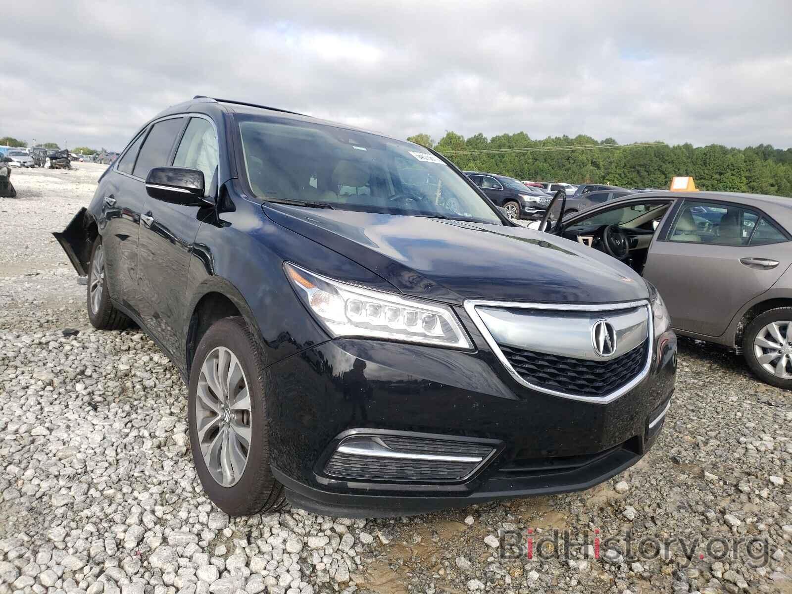 Photo 5FRYD3H41GB006691 - ACURA MDX 2016