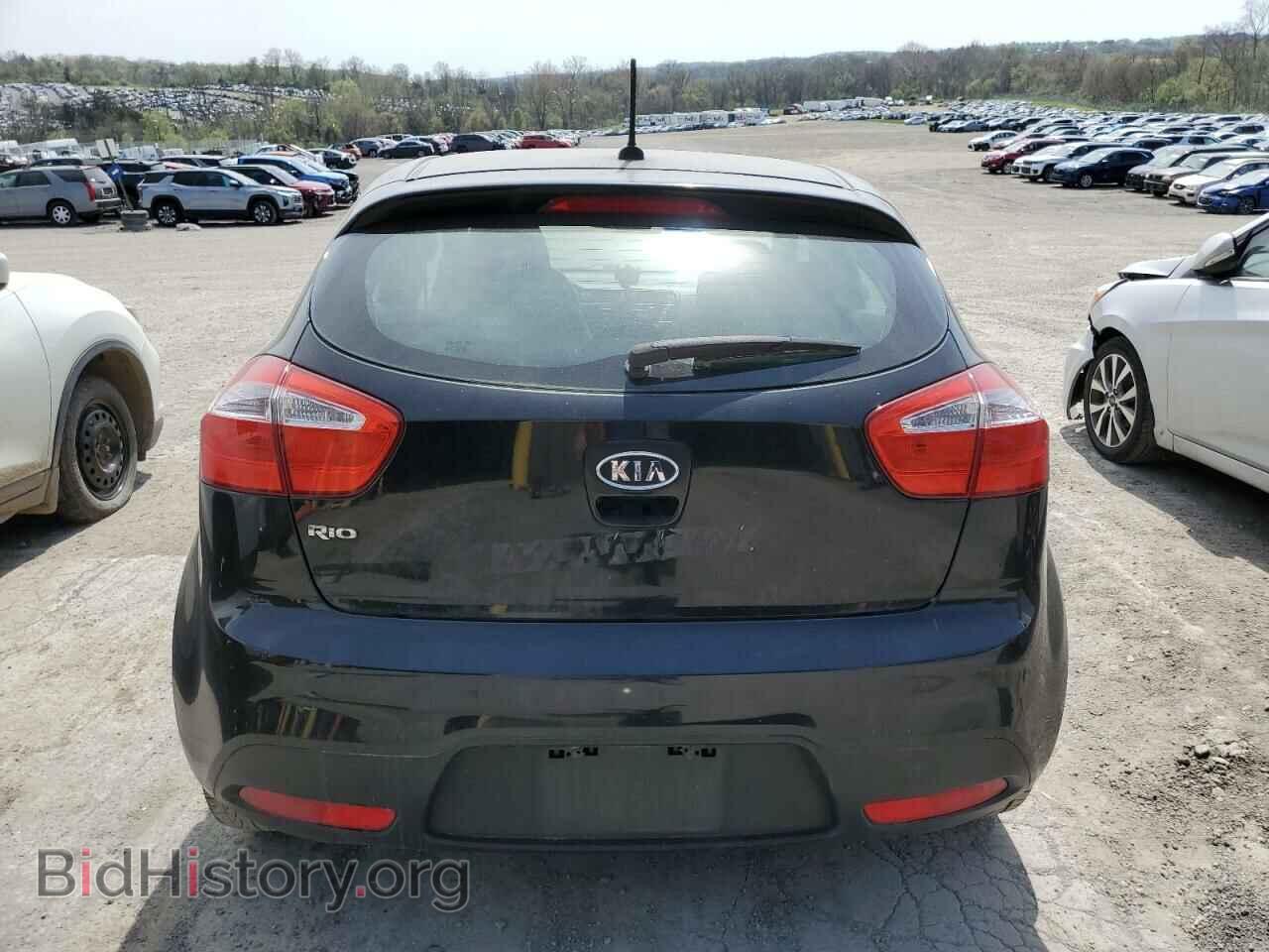 2012 KIA RIO - VIN: KNADM5A37C6018098 - Фото 6