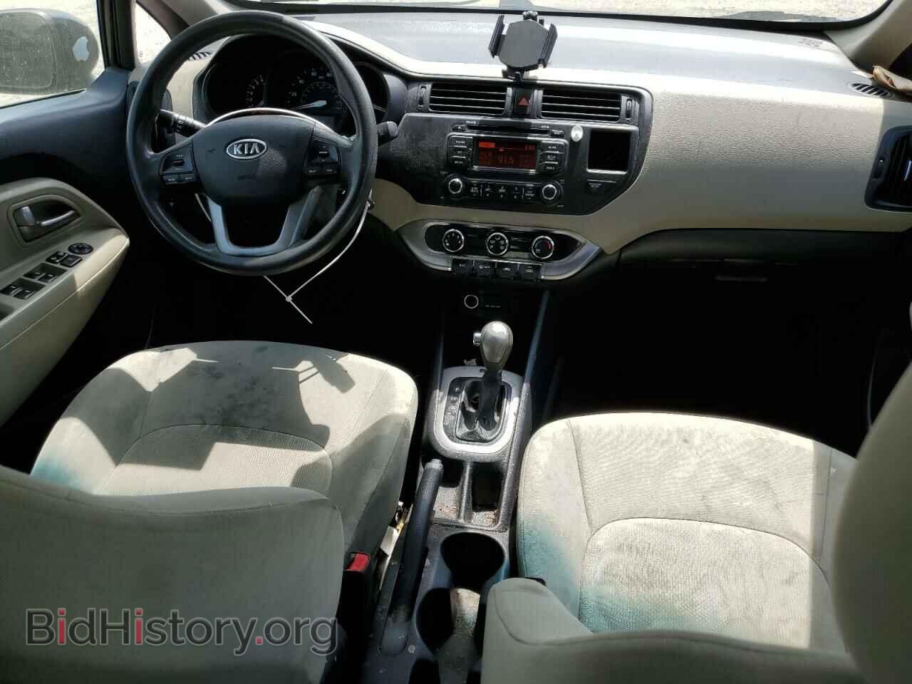 2012 KIA RIO - VIN: KNADM5A37C6018098 - Фото 8