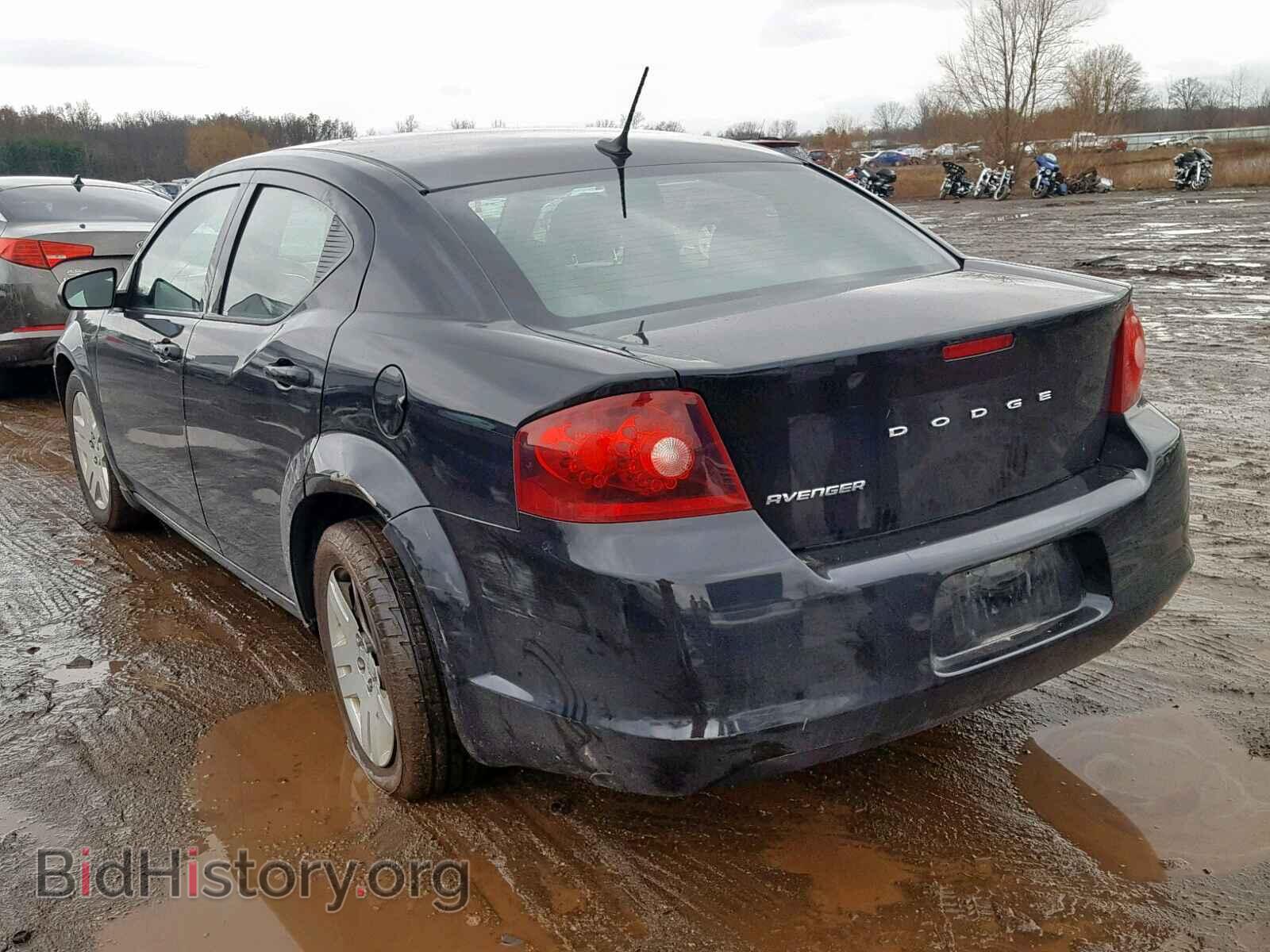 2011 DODGE AVENGER - VIN: 1B3BD4FB2BN608512 - Фото 3