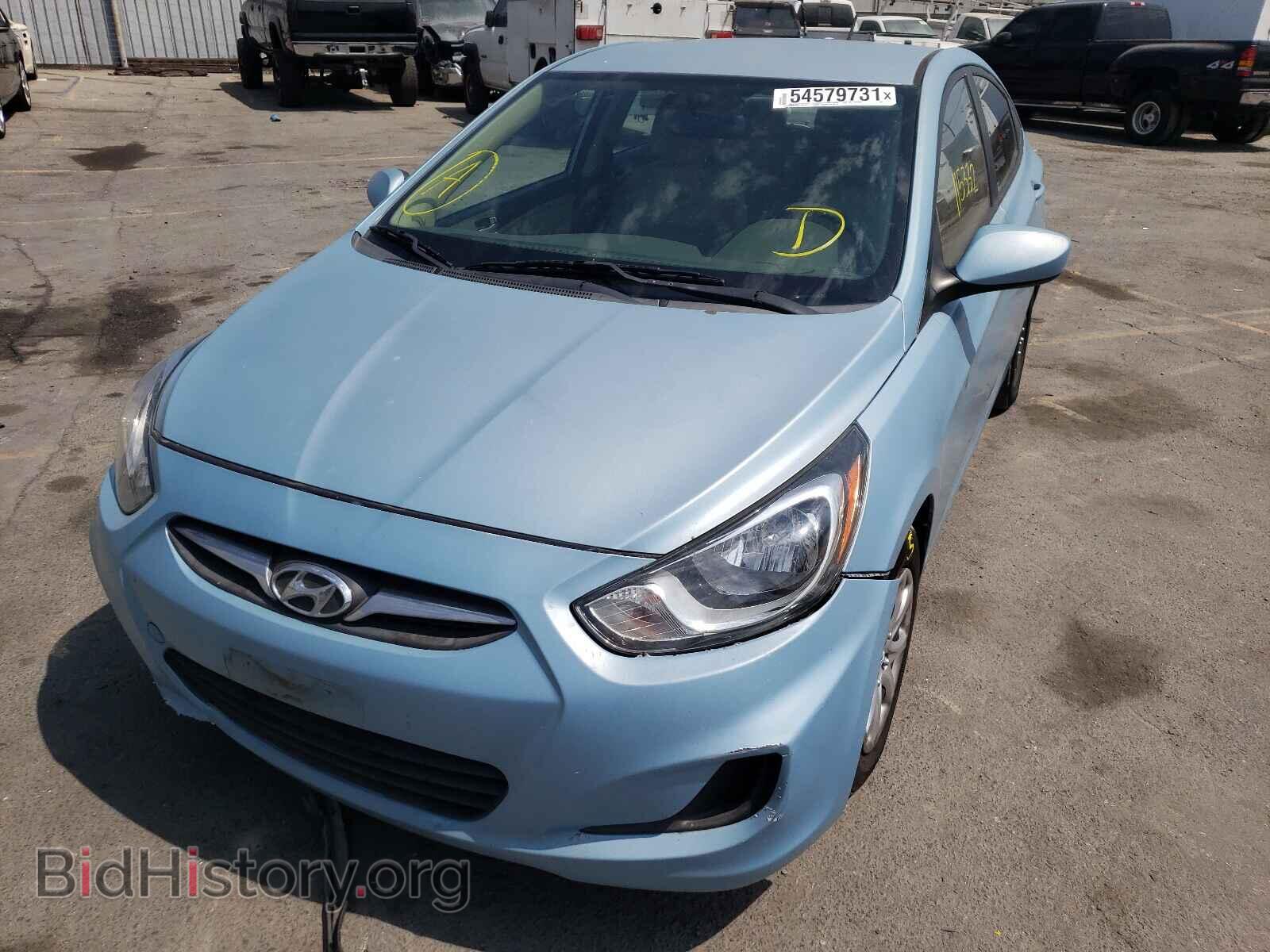 2013 HYUNDAI ACCENT - VIN: KMHCT4AE4DU500047 - Фото 2