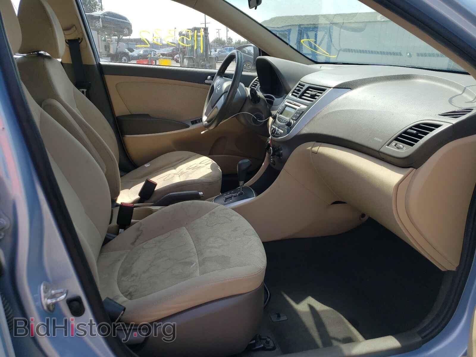 2013 HYUNDAI ACCENT - VIN: KMHCT4AE4DU500047 - Фото 5