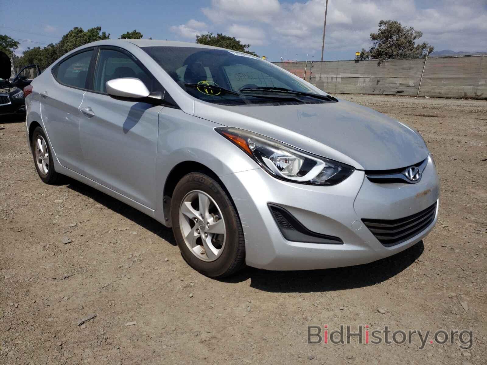 Фотография KMHDH4AE1EU164753 - HYUNDAI ELANTRA 2014