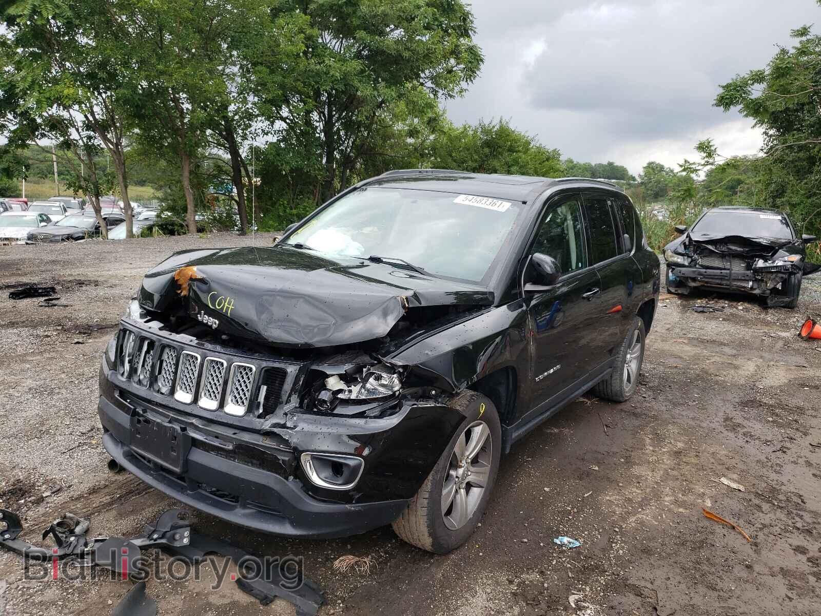 2016 JEEP COMPASS - VIN: 1C4NJDEB9GD772925 - Фото 2