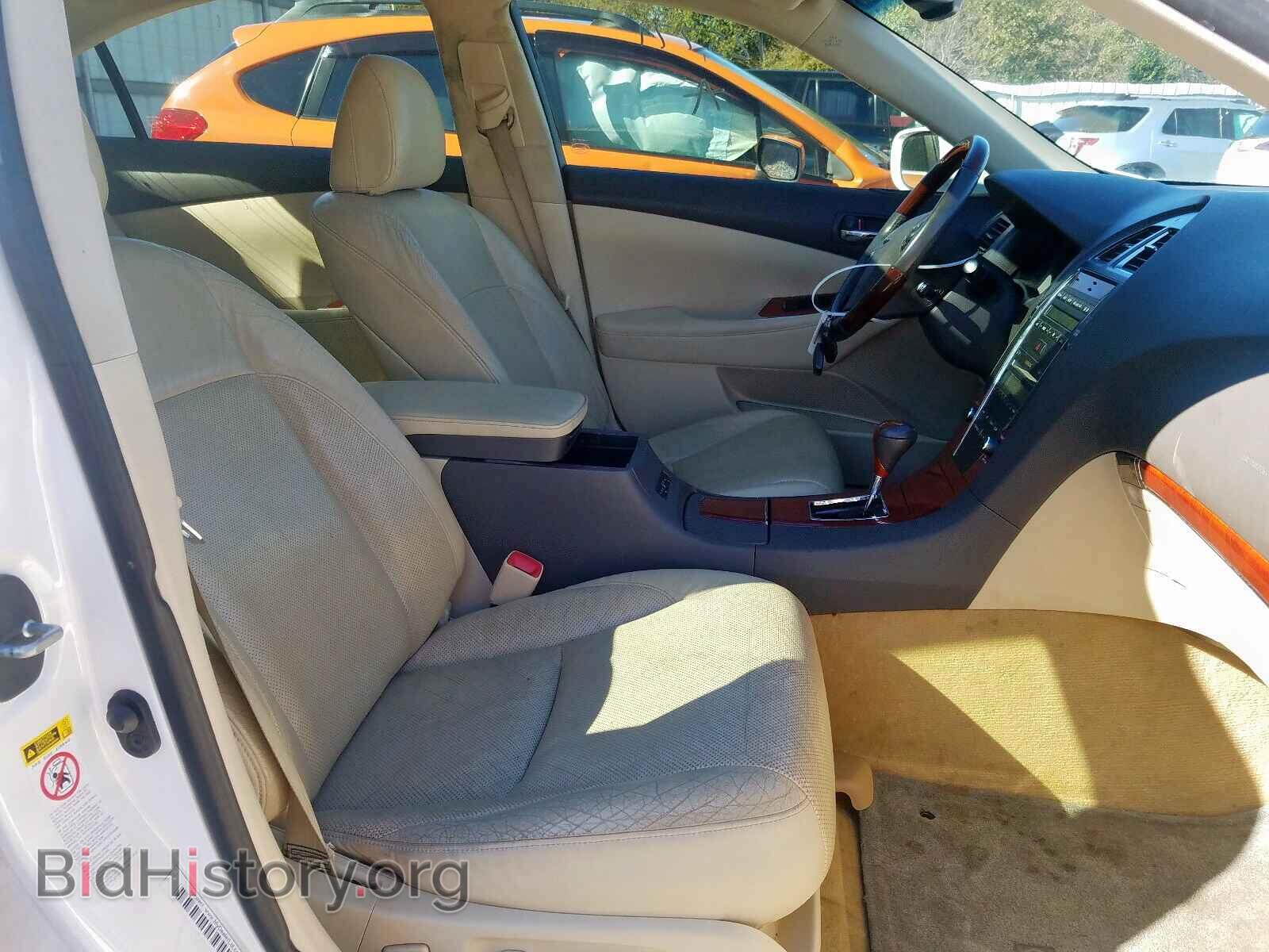 2012 LEXUS ES350 - VIN: JTHBK1EG3C2476670 - Фото 5