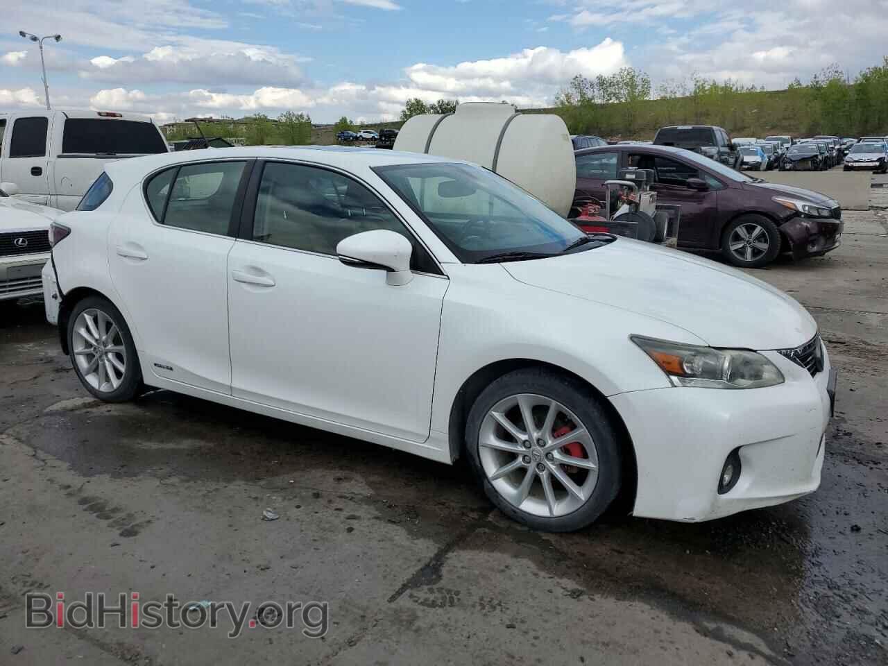 2013 LEXUS CT 200 - VIN: JTHKD5BH1D2133632 - Фото 4