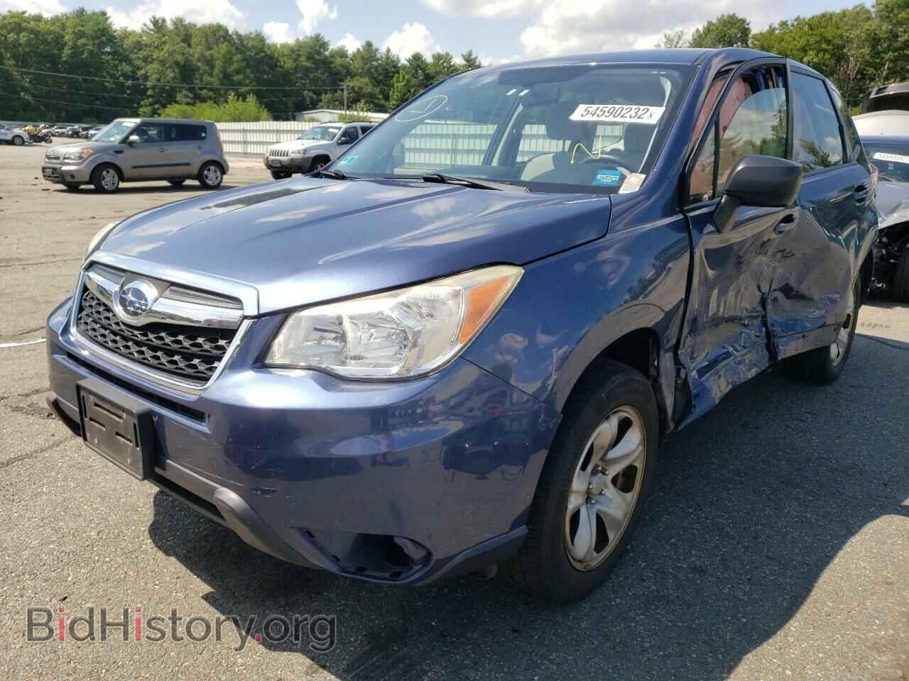2014 SUBARU FORESTER - VIN: JF2SJAAC6EH454316 - Фото 2